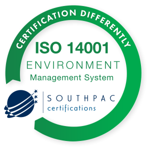 Southpac Certifications Environment 14001